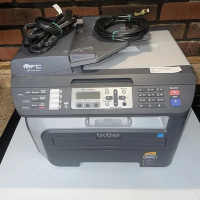 Brother MFC-7840W All-In-One Laser Printer Tested Working - Image 1 of 4