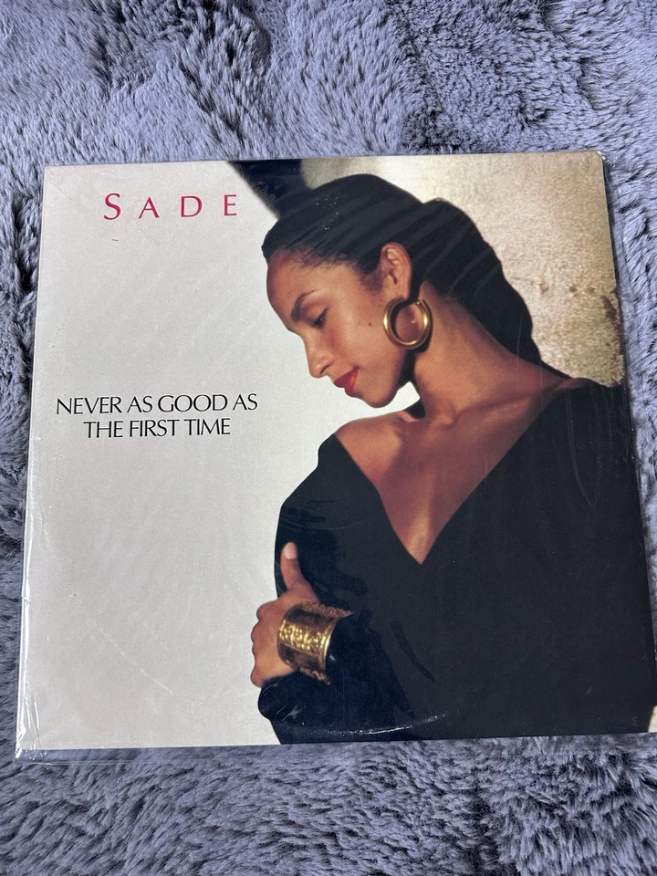 SADE "Never As Good As The First Time" 12" Single 1986 Portrait 4R9-05375 Mint - Image 1 of 3