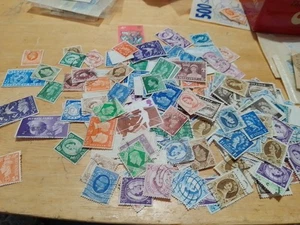 Various Vintage GB Various Reigns One KGVI Perfin - Picture 1 of 5