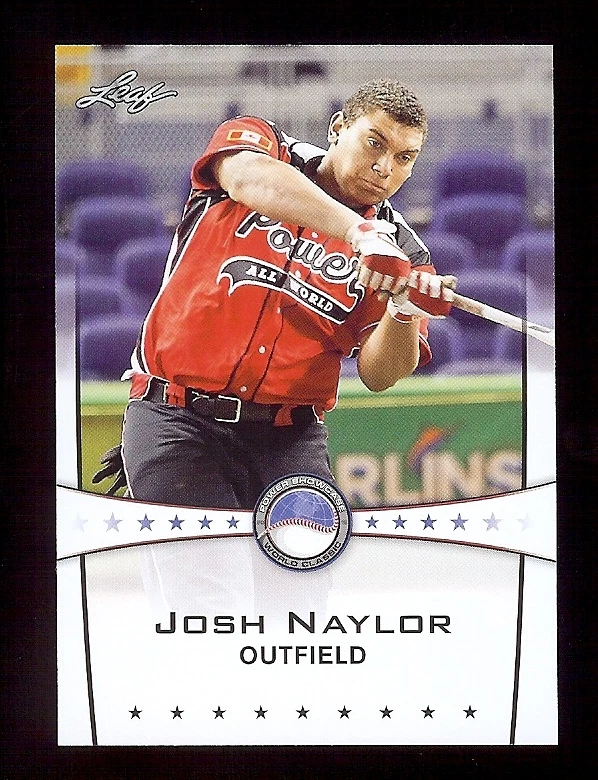 JOSH NAYLOR 2013 Leaf *POWER SHOWCASE* World Classic Baseball Card RC - Image 1 of 1