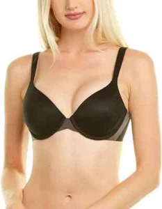 Spanx Underwire Bra Full Coverage Pillow Cup Black SF0315 Size 36DD NWT - Picture 1 of 2