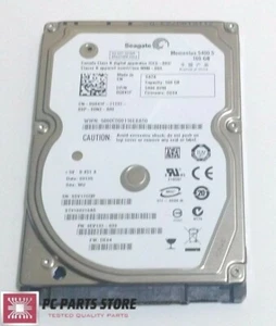 Seagate ST9160310AS 2.5" SATA 160GB HARD DRIVE DATE 09135 100513491 REV A PARTS - Picture 1 of 11