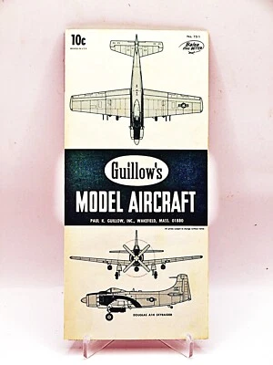 Vintage Guillows Airplane Flying Model Kit Brochure 1972 HTF - Image 1 of 2