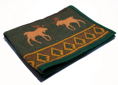 Pendleton Wool  Pillow Cover With Moose 22 1/2 x 29 1/2" - Image 1 of 4