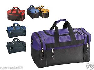 20 Duffle Bag Bags Travel Size Sports Gym Vacation Blank 17" Wholesale Bulk Lot