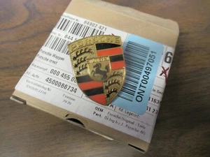 Porsche 356 B / C / SC Hood Emblem [Hood Handle Crest] NEW  - Picture 1 of 2