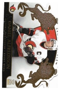 Daniel Alfredsson #66 2002-03 Pacific Crown Royale Hockey Card NM-Mint