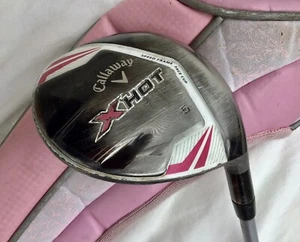 DAMEN CALLAWAY X HOT FAIRWAY 5 HOLZ. W FLEX PROJECT X GRAPHITSCHAFT. HEADCOVER - Bild 1 von 11
