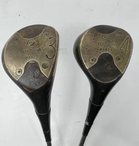 Wilson Foremaster 81121 Mens RH 3 and 4 Wood Steel Shaft - Picture 1 of 11