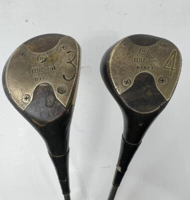 Wilson Foremaster 81121 Mens RH 3 and 4 Wood Steel Shaft - Image 1 of 4