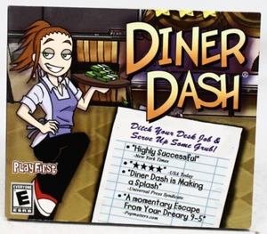 Diner Dash, (PC CD-ROM Software,2004) - New Sealed. - Picture 1 of 9