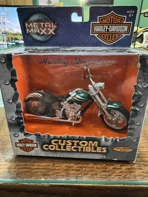 Harley Davidson 1:17 FXSTS/FXSTSI Springer Softail Spin Master Metal Maxx - NUEVA Foto 1 de 3