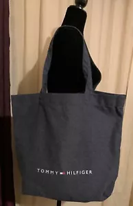 Tasche Tommy Hilfiger recycelt grau Beuteltasche 17"x18" Zoll - Bild 1 von 3