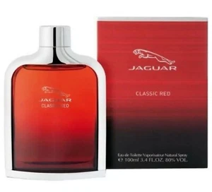 JAGUAR CLASSIC RED by Jaguar edt Spray for Men 3.3 / 3.4 oz NEW in BOX - Picture 1 of 3