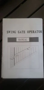 REMOTE CONTROLLED, ELECTRIC-HYDRAULIC, DUAL SWING GATE OPENER - Picture 1 of 6