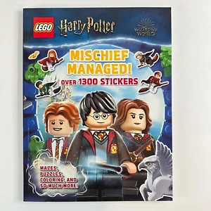 Lego Harry Potter Mischief Managed! Sticker Activity Book - Labyrinthe Puzzles Ausmalbilder - Bild 1 von 11