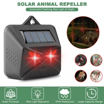 Ultraschall Vogelabwehr Ultraschall Solar Vogelschreck Taubenschreck Repeller - Bild 1 von 4