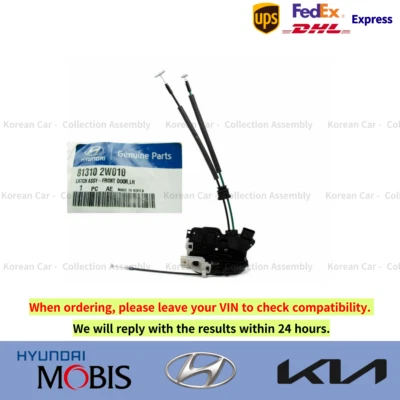 813102W010 Actuador de cerradura de puerta original delantero izquierdo para Hyundai Santa Fe 13-18 Foto 1 de 4