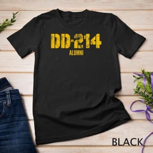 DD-214 US Alumni Distressed Military T-Shirt Unisex T-Shirt - Bild 1 von 15