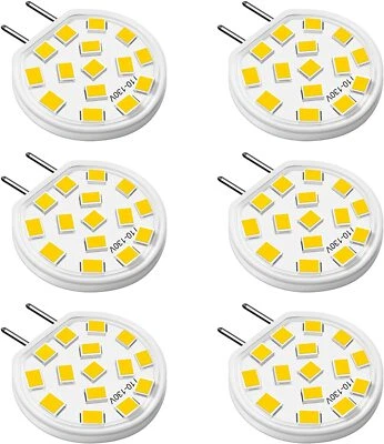 6x G8 LED Bulbs 110V Candle Lights Replace 25W Halogen For Chandelier Spotlight - Image 1 of 4