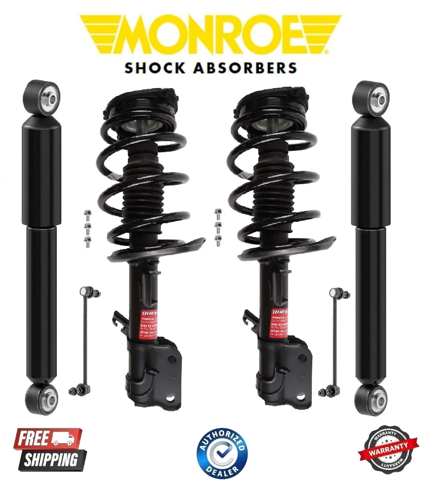 Комплектная передняя пружина катушки и задний амортизатор со стабилизатором подвески подходит для Nissan NV200 13-20 годов выпуска - Изображение 1 из 1