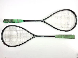 Pair Prince Extender Pro XP Squash Rackets Graphite Grey (x2) - Picture 1 of 15
