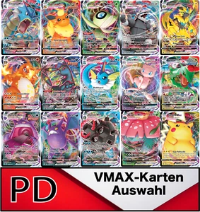 Pokemon Karten GLURAK VMAX AUSWAHL | Nachtara Gengar Aquana Mew Psiana Mew - Bild 1 von 81