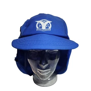 Vintage Legionnaires School Hat Miami State Neck Back Flappy Sun Cap Blue - Picture 1 of 11