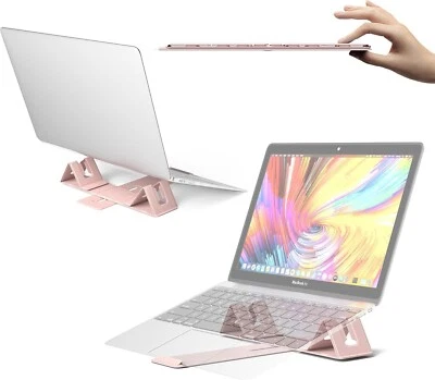 Magnetic Adjustable Travel Laptop Stand Compact, Foldable, Laptop Riser - Image 1 of 4