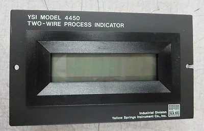YSI Yellow Springs Instrument 4450 Pantalla de panel indicador de proceso de dos hilos Foto 1 de 2