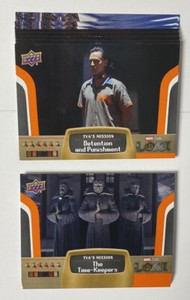 2023 Upper Deck Marvel Loki TVA Profiles Insert Set Singles (Pick your own)