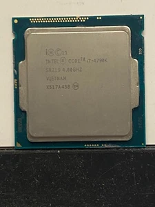 Intel Core i7-4790K (SR219) @ 4.00GHz / 8MB Processor Only - Picture 1 of 2