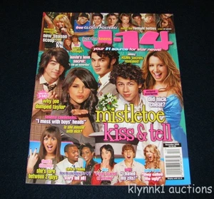 J-14 Magazine December 2008 Joe Nick Jonas Brothers Selena Demi Jesse FOB Ryan - Picture 1 of 8