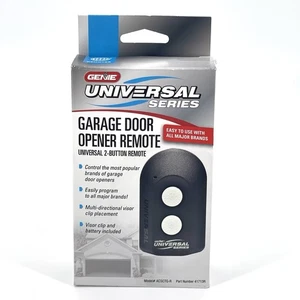 Genie Serie Universal Abridor de Puerta y Puerta de Garaje 2 Botones Control Remoto - Nuevo - Imagen 1 de 3