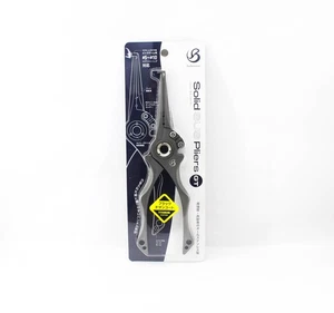 Belmont MP-263 SUS Split Pliers GT 198mm Stainless TI Coated Black (2638) - Picture 1 of 6