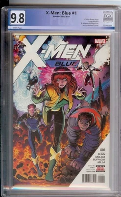 X-Men: Blue #1  PGX  9.8 🔑 Art Adams Cover 🔑 Marvel 2017 Key Book - Image 1 of 2