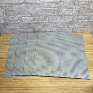 LEGO Classic X-Large Piastra di Base Grigio Chiaro (11024) Set di 4 Quadrati (15 per 15") - Foto 1 di 3
