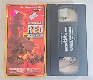 Red Scorpion (VHS, 1993) Dolph Lundgren Anchor Bay Entertainment - Picture 1 of 2
