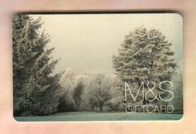MARKS & SPENCER ( UK ) Snow Covered Trees ( 2013 ) Gift Card ( $0 ) - Image 1 of 2