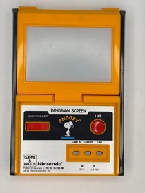 Nintendo Game & Watch Snoopy Panorama Screen SM-91 1983 Tested