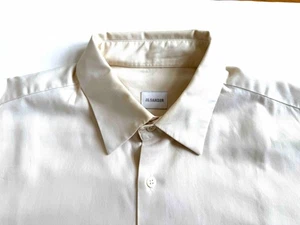 Hemd von JIL SANDER Herren beige / fishgrate - Gr.40 - Bild 1 von 7