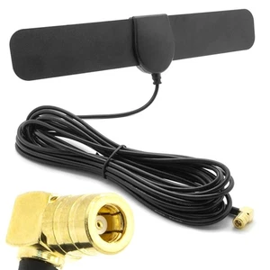 Universal DAB+FM Radio Car Antenna Signal Amplifier Aerial Plug Auto Antenna W5 - Picture 1 of 6