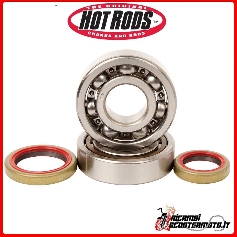 JUEGO DE COJINETES DE CIGÜEÑAL HOT RODS Ktm 200 EXC / EXC-W 1999 K065#71 Foto 1 de 1