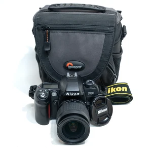 Nikon F80 Retro 35mm SLR Film Camera 28-80mm Zoom Lens - VGC - Film Tested! - Picture 1 of 17