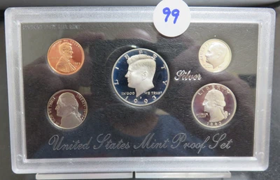 1993 Proof Silver Set no Package no/COA - Image 1 of 2