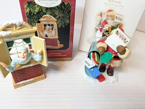 Tarjetas Away to the Window Noche Antes de Navidad para Santa 2 Sello Adorno - Imagen 1 de 13