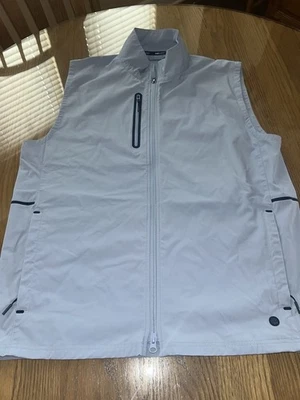 Footjoy Temposeries 全拉链尼龙背心大号最新版 — 第 1/4 张图片