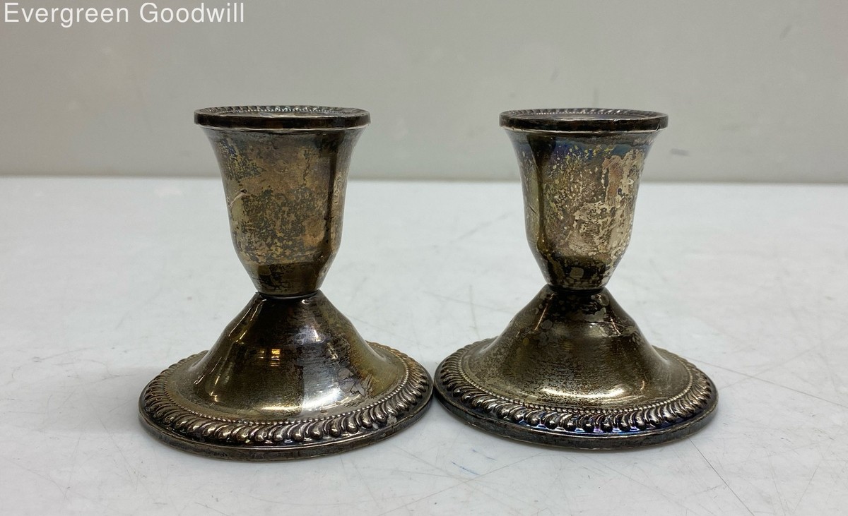 DUCHIN社　STERLING　SILVER　キャンドルスタンド　MR6632 Duchin Sterling Candle Holders for sale | eBay