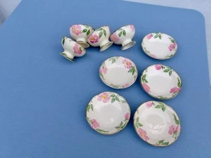 FRANCISCAN *DESERT ROSE* ( LOT OF 9 BOWLS ) BERRY BOWLS & SHERBERT UNUSED - Picture 1 of 10