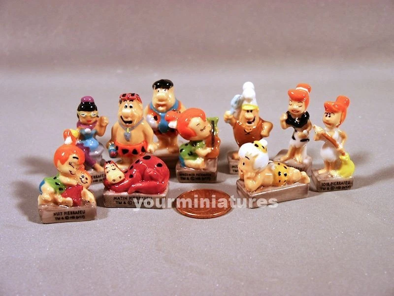 Fred Flintstone and Friends Porcelain French Feves - Image 1 of 1